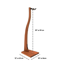 Load image into Gallery viewer, Hand Crafted Wooden Guitar Stand - Jamstack Compatible
